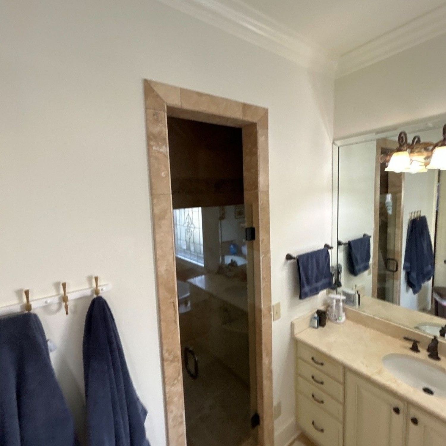 before bathroom remodel